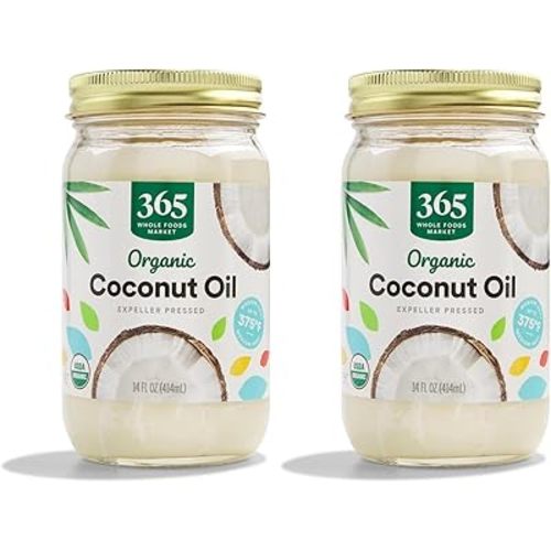 Whole Foods Market, Organic Refined Coconut Oil for Cooking & Skin