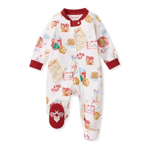 Cookies For Santa Sleep/Play Footed PJs | Burt’s Bees Baby® – Burt's Bees Baby - Newborn