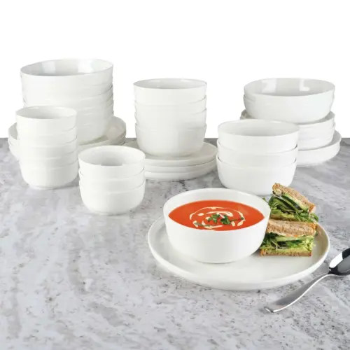 Mikasa Samantha 40-piece Bone China Dinnerware Set | Costco
