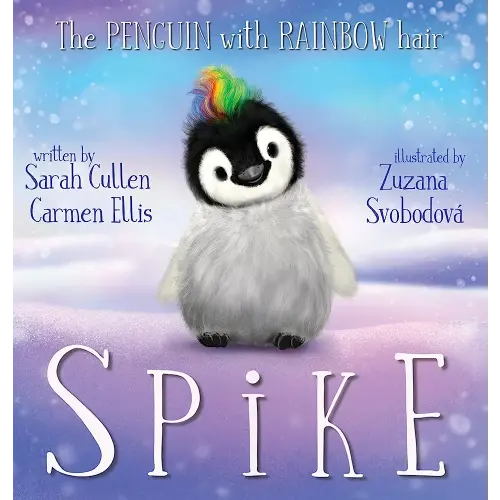Spike, The Penguin With Rainbow Hair