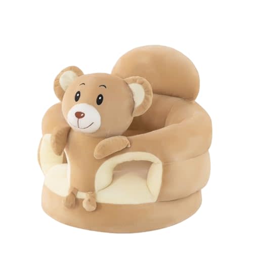 Baby Seat Sit up Chair Cartoon Animals Plush Sofa Chair Toddler Baby Learn to Sit up Sofa Play Durable Thickened Cartoon Design Sofa Seat for Newborns (7)