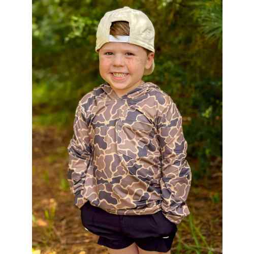 Coffee Camo Fishing Shirt