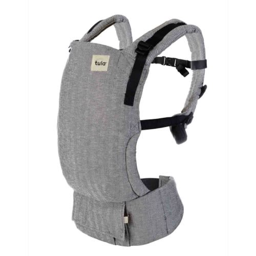 Natural Linen Baby Carrier - Free-To-Grow Ash Grey – Baby Tula – Baby Tula US