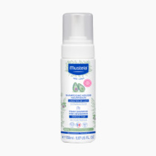 Mustela Cradle Cap Foam Shampoo for Newborns - 5.07 Fl. Oz.
