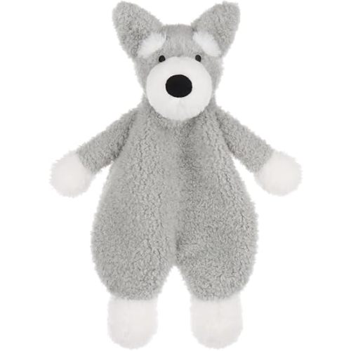 Apricot Lamb Schnauzer Couverture de sécurité douce pour bébé garçon et fille 25,4 cm pour nouveau-né, nourrisson et tout-petit