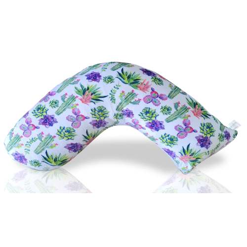 Luna Lullaby Nursing Pillow - Colorful Cactus