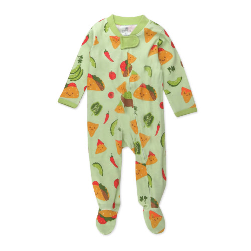 Honest Baby Clothing Organic Cotton Sleep N Play, Newborn-9M, Zipper Coverall Pajamas