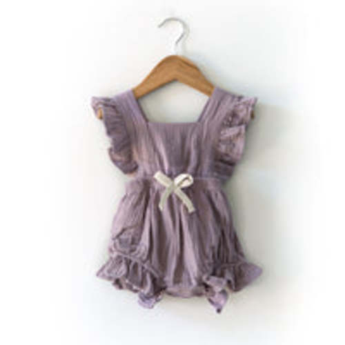 Sofia Romper in Violet (3-6 Months)