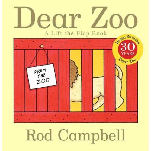 Dear Zoo 25 Years Anniversary Edition (board Book) By Rod Campbell