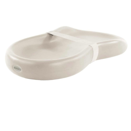 Keekaroo Peanut Changer Baby Vanilla– The Original Made in USA Easy-to-Clean Changing pad and The only Shell Over Foam, Fully Water Repellant