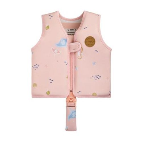 SARO Seahorse Small Child Safety Swim Vest: UPF 50+ Water Confidence Builder for First Swims & Pool Safety