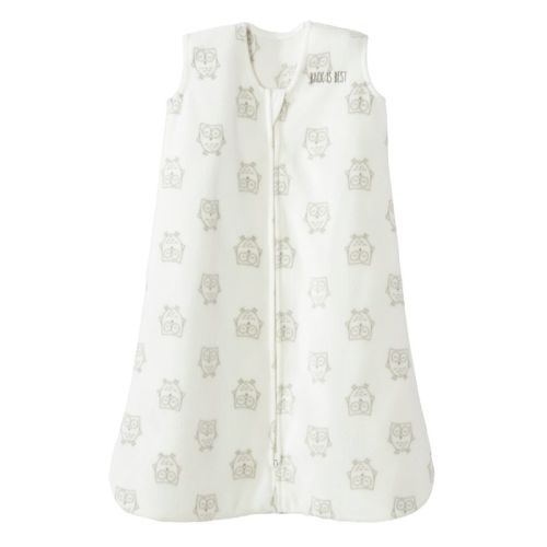 HALO Innovations SleepSack Wearable Blanket Micro Fleece, Color: Owls, Size: L