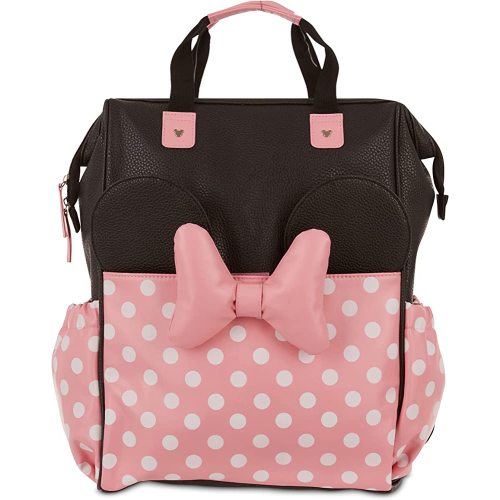 Disney Baby Diaper Bag, Minnie Mouse Big Bow, Backpack