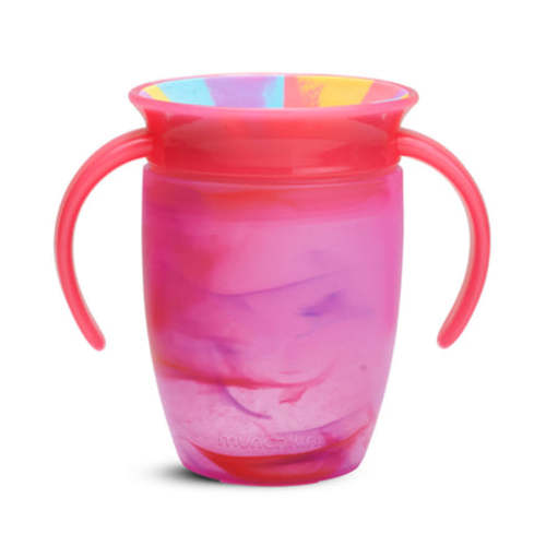 Miracle® 360° Tropical Swirl Trainer Cup, 7oz | Baby Drinkware | Munchkin