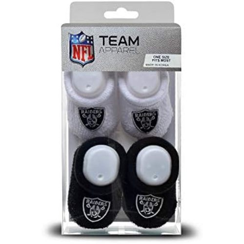 Infant Bootie Socks 0-12 Months - 2 Pack