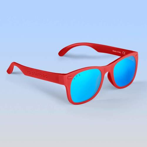 Red Baby Polarized Sunglasses | Flexible Infant Sunglasses – ro•sham•bo eyewear