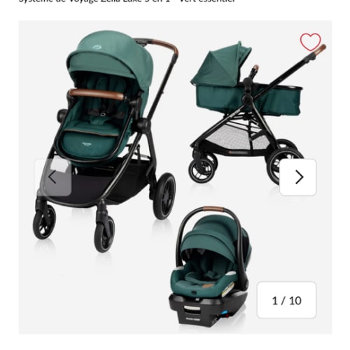 Système de Voyage Zelia Luxe 5 en 1 - Vert essentiel – CLÉMENT