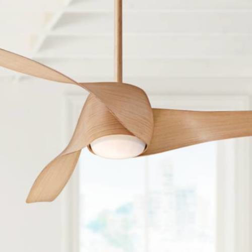 Artemis Maple Finish Modern LED Smart Ceiling Fan