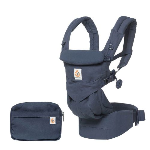 Ergobaby OMNI 360 Baby Carrier – Cotton: Midnight Blue