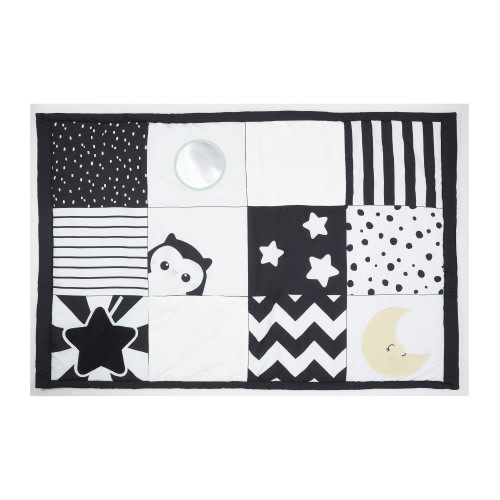 Oscar & Florri Black And White Large Playmat