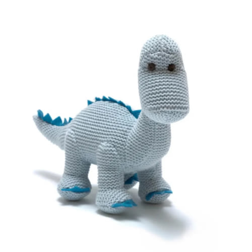 Organic Diplodocus Dinosaur Rattle
