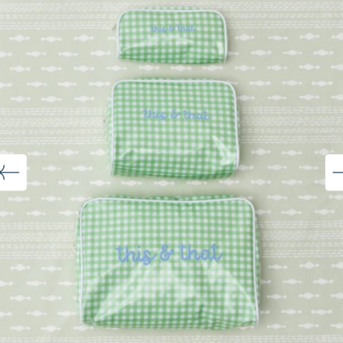 Weezie Towels Patterned Toiletry Bags