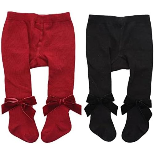 Newborn Baby Girls Tights Infant Toddler Girls Leggings Velvet Bowknot Warm Cotton Stockings Pant Baby Tight Socks
