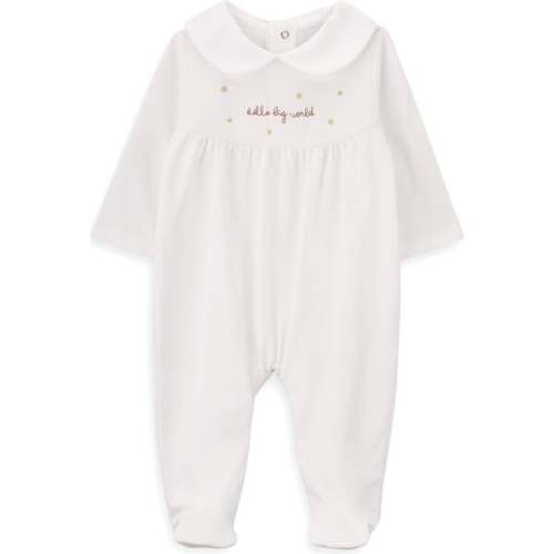 Organic Cotton Babygrow, Big World - Knot | Maisonette