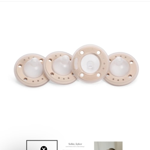 Ninni Pacifier Oatmeal 4 Pack
