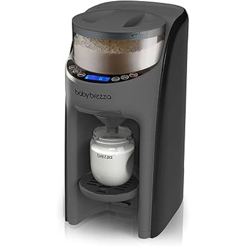 Baby Brezza Formula Pro Advanced Formula Dispenser Machine - Automatically Mix A Warm Formula Bottle Instantly - Easily Make Bottle With Automatic Powder Blending, Charcoal