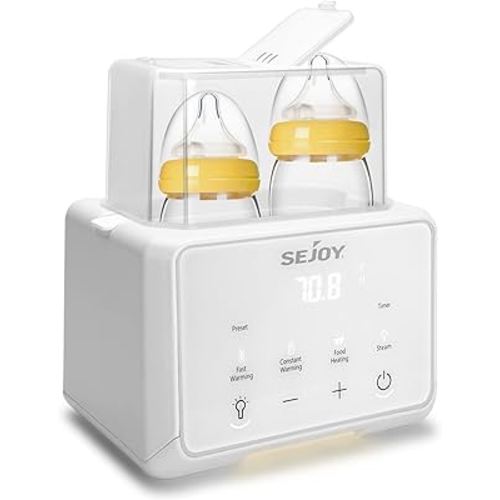 Bottle Warmer, 6 in 1,breastmilk,Formula Milk Warmer,Baby Food Heating, Breast Feeding Essentials and Supplies
