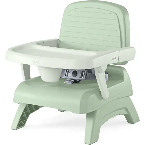 Chicco Bento™ 3-in-1 Portable Booster Seat for Table, Feeding Seat and Toddler Chair for Babies and Toddlers, for Children up to 50 lbs., Lightweight, Compact Fold | Sage/Green