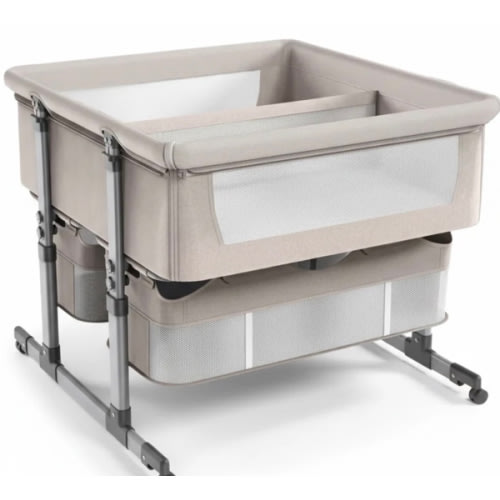 Bedside Bassinet for Twins