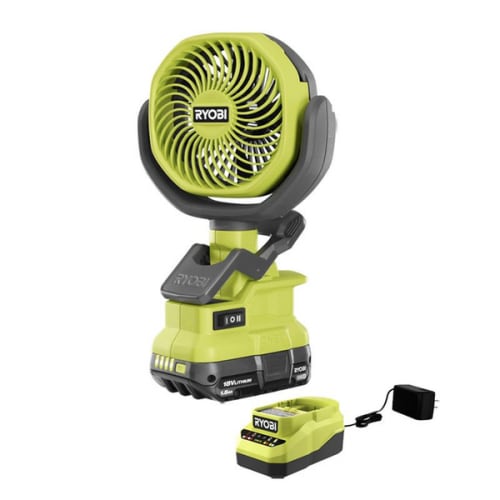 18V ONE+ 4" Clamp Fan Kit - RYOBI Tools