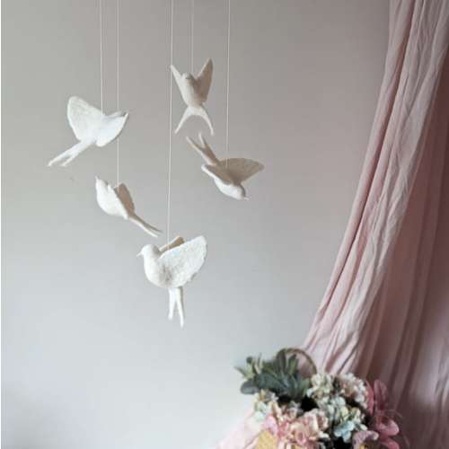Swallows Baby Mobile #2, Crib Mobile Girl, Crib Mobile Boy, Modern Baby Mobile, Birds Crib Mobile, Baby Crib Mobile, Baby Mobile Birds - Etsy