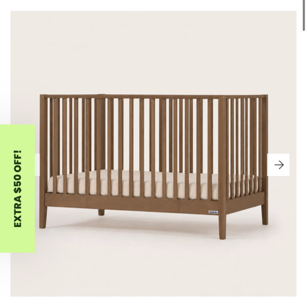 LaLa 3-In-1 Convertible Crib