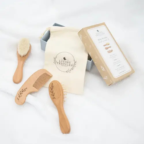 Baby Wooden Brush & Comb set