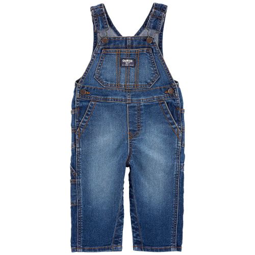 Baby Stretch Denim Classic Overalls - OshKosh | Carter's