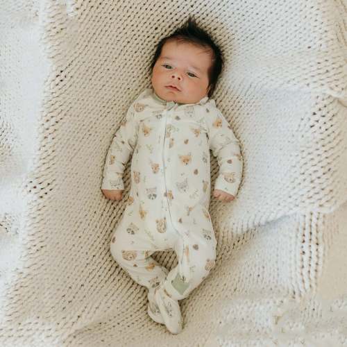 Zip-Up Footie Pajama - Wilder