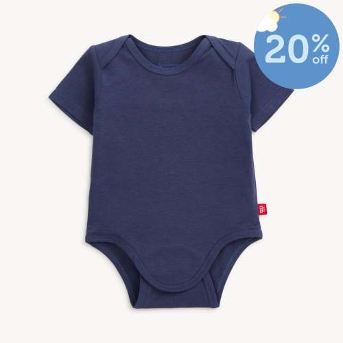 harbor blue cloudstretch™ magnetic tiny tornado bodysuit – Magnetic Me