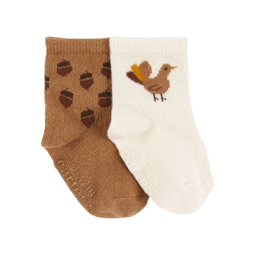 Baby 2-Pack Thanksgiving Socks