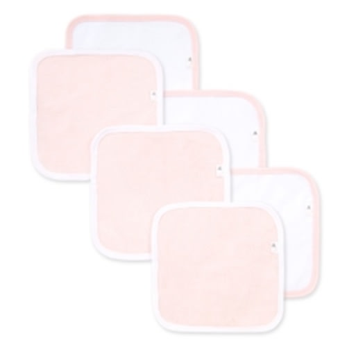 Multi Solid Organic Cotton Washcloths 6 Pack