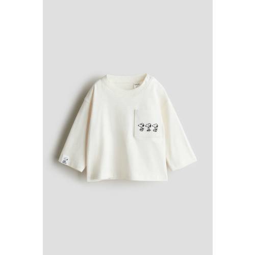 Long-Sleeved Print-Motif Shirt 12Months