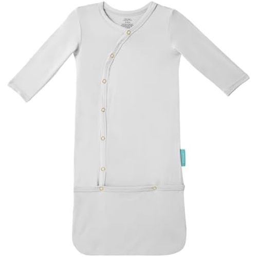 Supersoft Baby Sleeper Gowns, Premium Bamboo Viscose Infant Nightgown Sleepers Preemie Newborn Snap Bundler