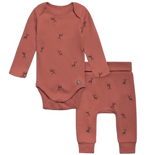 Modern Moments by Gerber Baby Long Sleeve Bodysuit and Pant Set