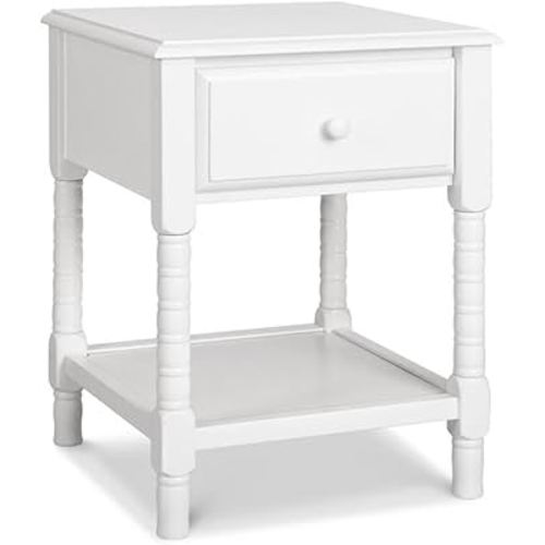 DaVinci Jenny Lind Spindle Nightstand in White