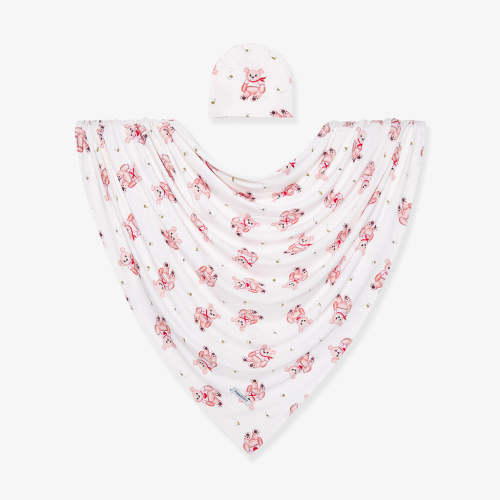 Theodoromeo Swaddle Beanie Set