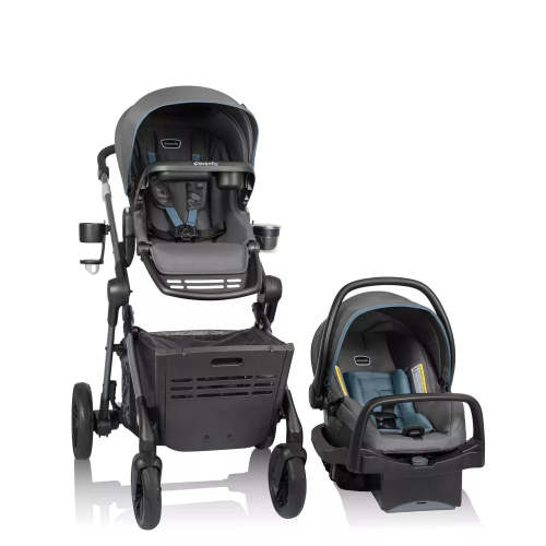 Pivot Troop Companion Double Modular Travel System - Bluestone Gray