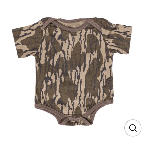 Mossy Oak Cotton Mill Infant Diaper Shirt