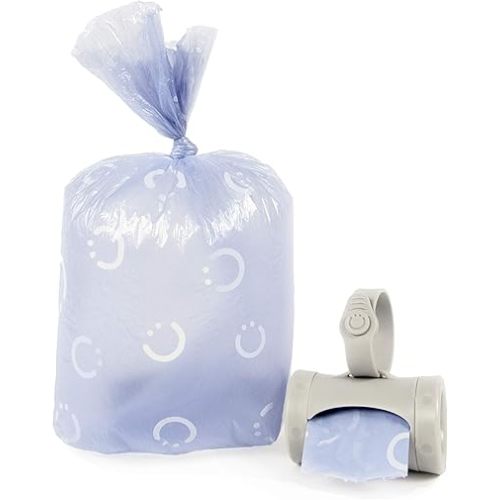 Ubbi On The Go Waste Disposal Bags Refills Value Pack, Lavender Scented, 12 Roll Refills, Baby On The Go Essentials